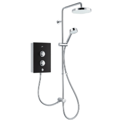 Mira Decor Dual 10.8kW Black Onyx Electric Shower -Victorian Plumbing Shop 1.1894.006 l1