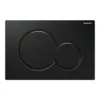 Geberit Sigma01 Black Dual Flush Plate For UP320 Cistern -Victorian Plumbing Shop 115.770.dw .5l