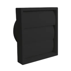 Manrose 100mm Gravity Shutter Grille - Black