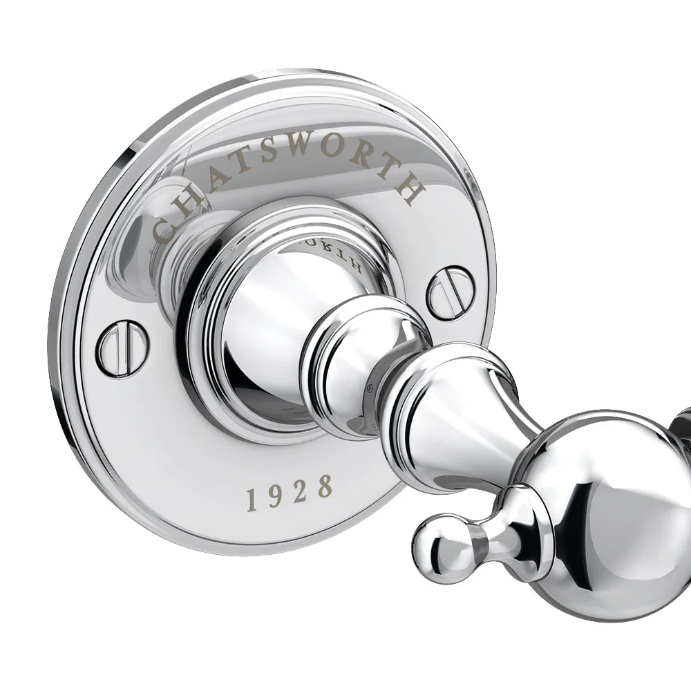 Chatsworth 1928 Traditional Single Towel Rail 3 Chatsworth 1928 Traditional Single Towel Rail - Image 3