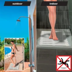 Wenko 80x50cm Grey Duckboard -Victorian Plumbing Shop 22948100 detail3