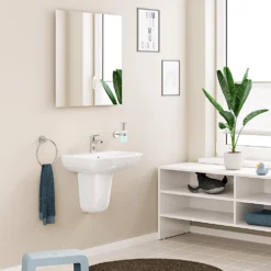 Grohe Start Edge Mono Basin Mixer -Victorian Plumbing Shop 24314001 d8