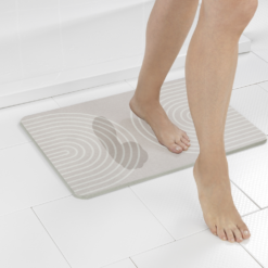 Wenko 60 X 39cm Bath Mat -Nazca Light Grey -Victorian Plumbing Shop 25961100 7