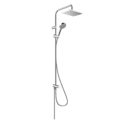 Hansgrohe Vernis Shape 230 Shower Kit With Diverter - Chrome -Victorian Plumbing Shop 26282000 l