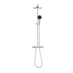 Grohe Vitalio Start Thermostatic Shower Mixer 1/2" With Shower Set - Chrome -Victorian Plumbing Shop 26677001 2 707195