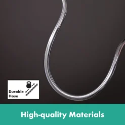 Hansgrohe Isiflex 1.6m Shower Hose Chrome -Victorian Plumbing Shop 28276000 d2