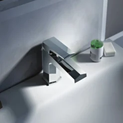 Venice Modern Geometric Basin Mixer Tap + Waste -Victorian Plumbing Shop 3251cr new detail3