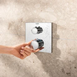 Grohe Precision Thermostat Concealed Shower System With Vitalio Comfort 250 -Victorian Plumbing Shop 34882000 3 688125