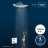 Grohe Precision Thermostat Concealed Shower System With Vitalio Comfort 250 -Victorian Plumbing Shop 34882000 6