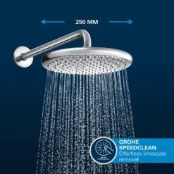 Grohe Precision Thermostat Concealed Shower System With Vitalio Start 250 -Victorian Plumbing Shop 34883000 6