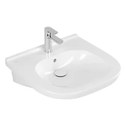 Villeroy And Boch ViCare 555mm Wheelchair Accessible Washbasin -Victorian Plumbing Shop 41195501 d3