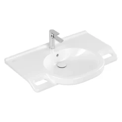 Villeroy And Boch ViCare 810mm Wheelchair Accessible Washbasin -Victorian Plumbing Shop 41208001 d4