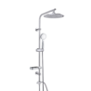Aqualona AquaLagoon Spa Shower Kit With Fixed Head & Handset -Victorian Plumbing Shop 42922 1