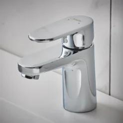 Hansgrohe Vernis Blend Single Lever Basin Mixer 70 Without Waste - Chrome -Victorian Plumbing Shop 7155800.ai2