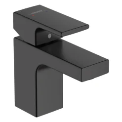 Hansgrohe Vernis Shape Single Lever Basin Mixer 70 Without Waste - Matt Black