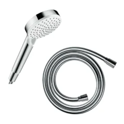 Hansgrohe Crometta Vario 2 Spray Hand Shower 100 + Isiflex 1.6m Shower Hose