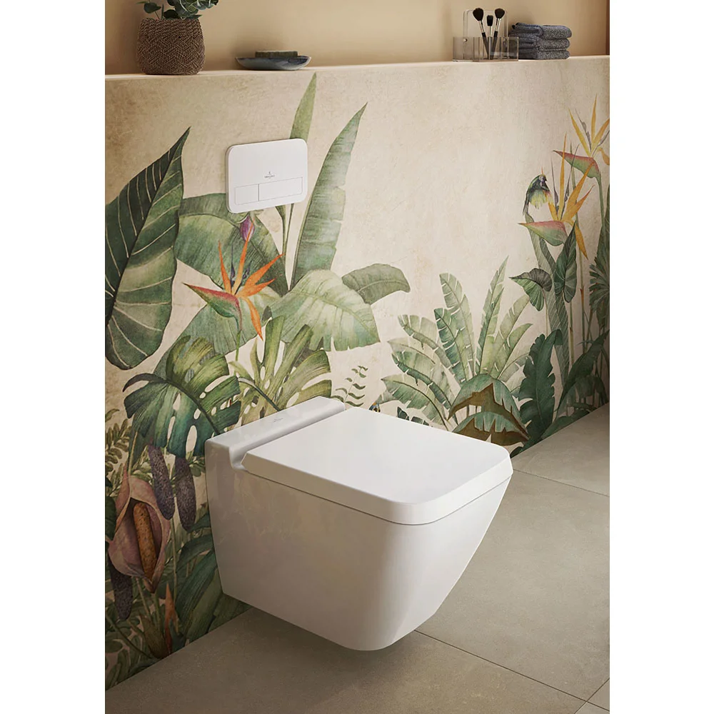 Villeroy And Boch ViConnect White Dual Flush Plate 3 Villeroy And Boch ViConnect White Dual Flush Plate - Image 3