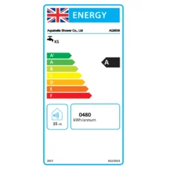 AQUAS Indulge Touch Inline X-Jet 9.5KW Chrome Electric Shower -Victorian Plumbing Shop a000393 n d6