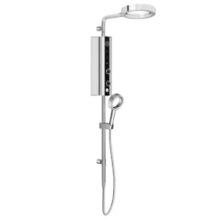 AQUAS Indulge Touch Inline X-Jet 9.5KW Chrome Electric Shower -Victorian Plumbing Shop a000393 nl