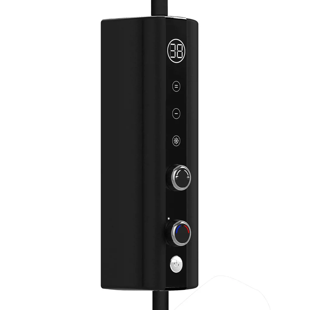 AQUAS Indulge Touch Inline X-Jet 9.5KW Matte Black Electric Shower 6 AQUAS Indulge Touch Inline X-Jet 9.5KW Matte Black Electric Shower - Image 6