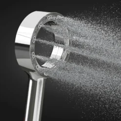 AQUAS Indulge Touch Inline X-Jet 9.5KW Matte Black Electric Shower