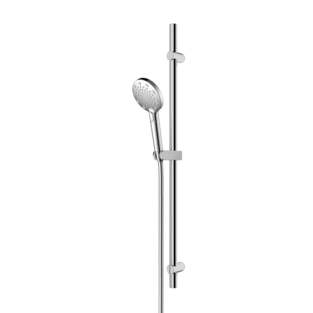AQUAS X-Jet Turbo Slider Rail Kit With 3-Spray Handshower - Chrome 1 AQUAS X-Jet Turbo Slider Rail Kit With 3-Spray Handshower - Chrome