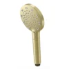 AQUAS X-Jet Turbo 110 3-Spray Brushed Brass Hand Shower