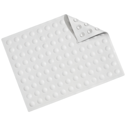 Croydex Dome Sucker Bath Mat 570 X 430mm White -Victorian Plumbing Shop ag200022 l