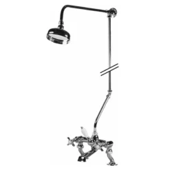 Premier® Nuie Rigid Riser Kit For Bath Shower Mixers - Chrome