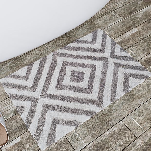 Croydex Tribal Stone Bath Rug 4 Croydex Tribal Stone Bath Rug - Image 4