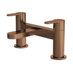 Venice Giro Brushed Bronze Bath Filler