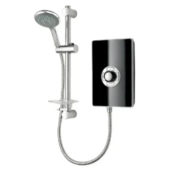 Triton - Aspirante 8.5kw Electric Shower - Black Gloss -Victorian Plumbing Shop asp08gsblka1