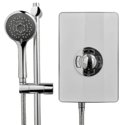 Triton - Aspirante 8.5 Kw Electric Shower - White Gloss -Victorian Plumbing Shop asp08gswhtl 1
