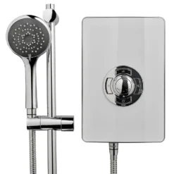 Triton - Aspirante 9.5kw Electric Shower - White Gloss -Victorian Plumbing Shop asp08gswhtl