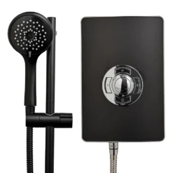Triton Aspirante 9.5kW Electric Shower - Matte Black -Victorian Plumbing Shop asp08mtblkl