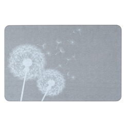 Wenko 60 X 39cm Bath Mat - Astera Grey -Victorian Plumbing Shop astragry