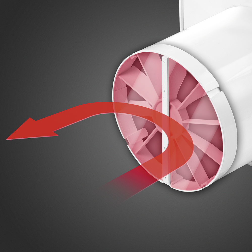 Arezzo 100mm Extractor Fan Non Return Valve 1 Arezzo 100mm Extractor Fan Non Return Valve