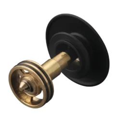 Arezzo Matt Black Slotted Easy Clean Click Clack Basin Waste 3 Arezzo Matt Black Slotted Easy Clean Click Clack Basin Waste -Victorian Plumbing Shop az16semb d1