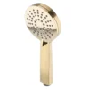Arezzo Multi-Function Water Saving Handset Brushed Brass -Victorian Plumbing Shop az52bb lrg