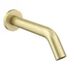 Arezzo Brushed Brass Infrared Sensor Wall Mounted Mixer Tap 6 Arezzo Brushed Brass Infrared Sensor Wall Mounted Mixer Tap -Victorian Plumbing Shop az813bb lrg