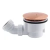 Arezzo Rose Gold 90mm High Flow Shower Tray Waste 2 Arezzo Rose Gold 90mm High Flow Shower Tray Waste -Victorian Plumbing Shop az9rgsw l