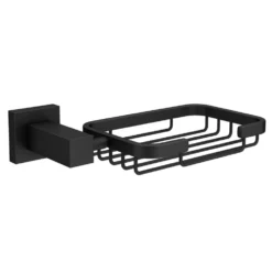 Arezzo Matt Black Soap Holder
