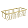 Arezzo Brushed Brass 300mm Wire Shower Basket -Victorian Plumbing Shop azbbs29 d4