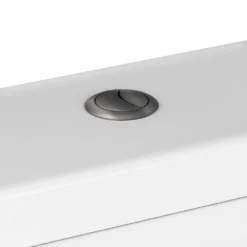 Arezzo Button Gunmetal Grey Cistern Flush Button - 38mm Hole