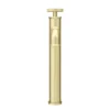 Arezzo Brushed Brass Industrial Style High Rise Basin Mixer 5 Arezzo Brushed Brass Industrial Style High Rise Basin Mixer -Victorian Plumbing Shop azisbb01t d4