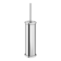 Arezzo Chrome Toilet Brush + Holder
