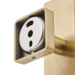 Arezzo Brushed Brass Square Wall Mounted Soap Dispenser 9 Arezzo Brushed Brass Square Wall Mounted Soap Dispenser -Victorian Plumbing Shop azsq2bbw d7