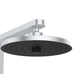 Ideal Standard Ceraflow Alu+ Silver Shower Kit With Fixed Head & Handset -Victorian Plumbing Shop bd585si l7