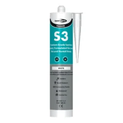 Sanitary Silicone Sealant - White - Bond It S3