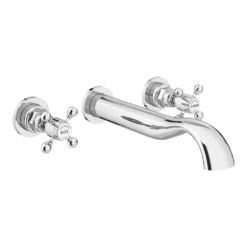 Chatsworth 1928 Traditional Wall Mounted Crosshead Bath Filler Tap -Victorian Plumbing Shop bel16d l